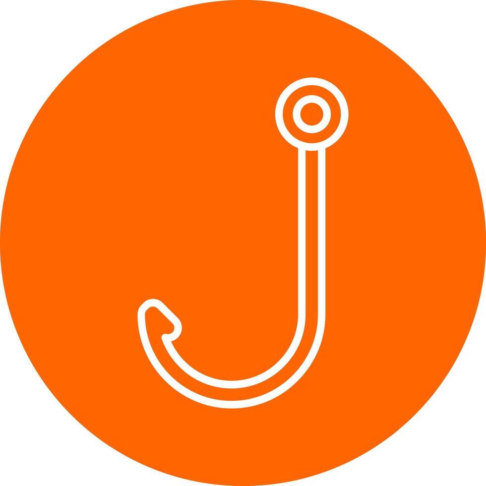 Hook Icon Style vector