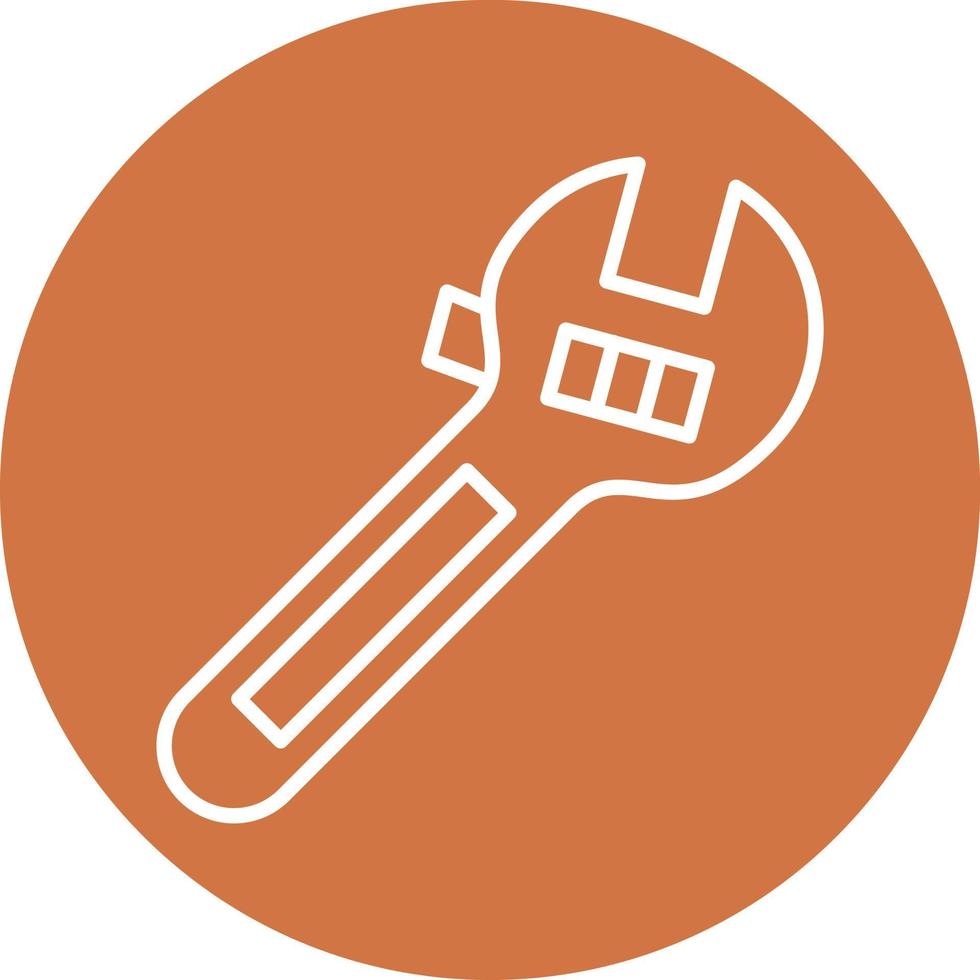 Wrench Icon Style vector