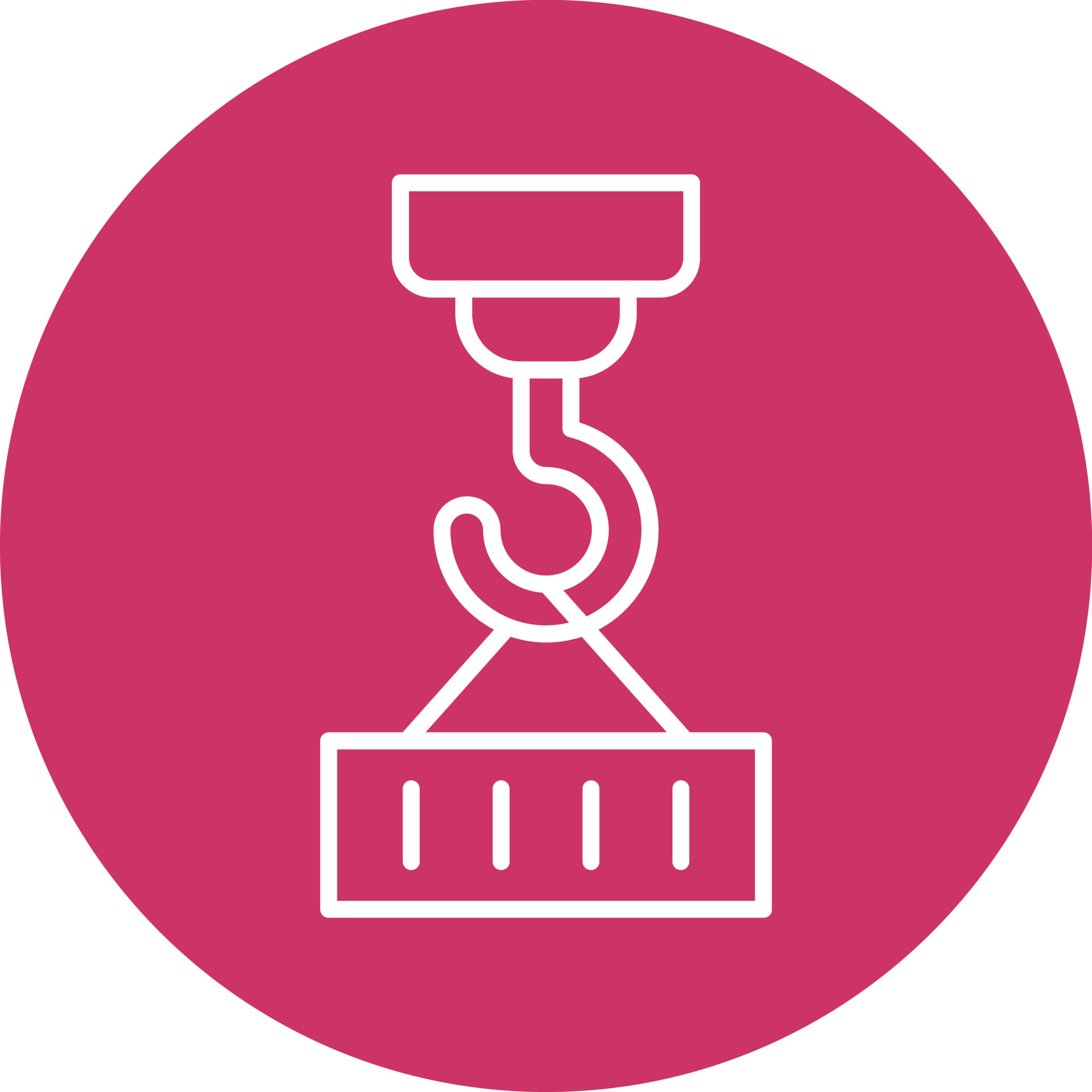 Overhead Cranebox Icon Style 22039735 Vector Art at Vecteezy