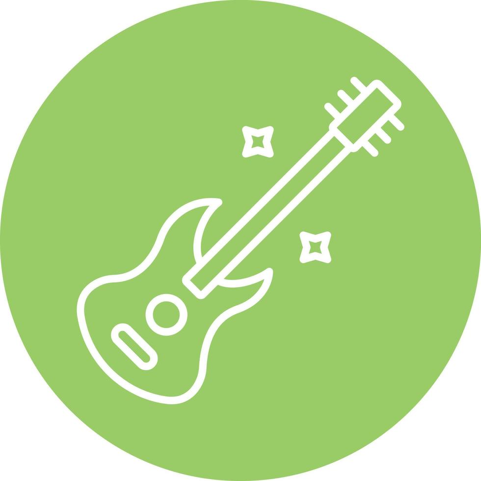 acústico icono estilo vector