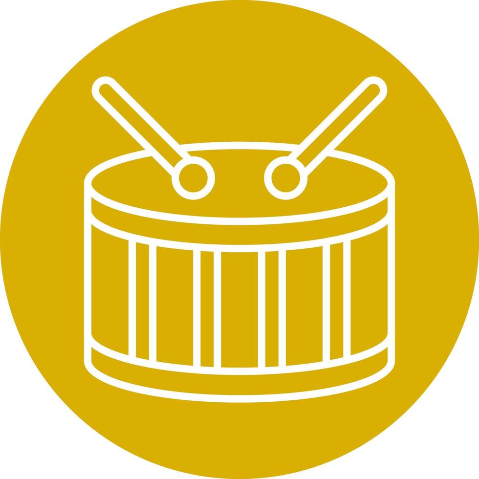 Drum Icon Style vector