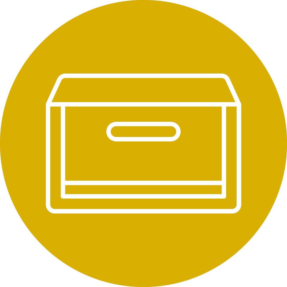 Crate Icon Style vector