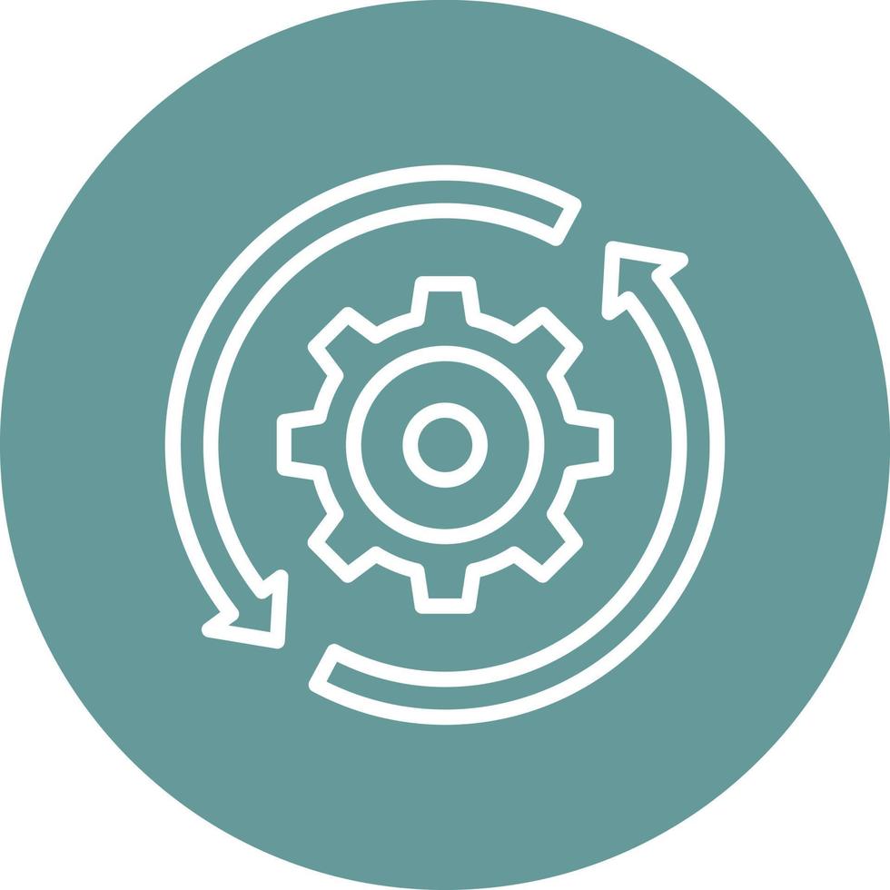 Settings Icon Style vector