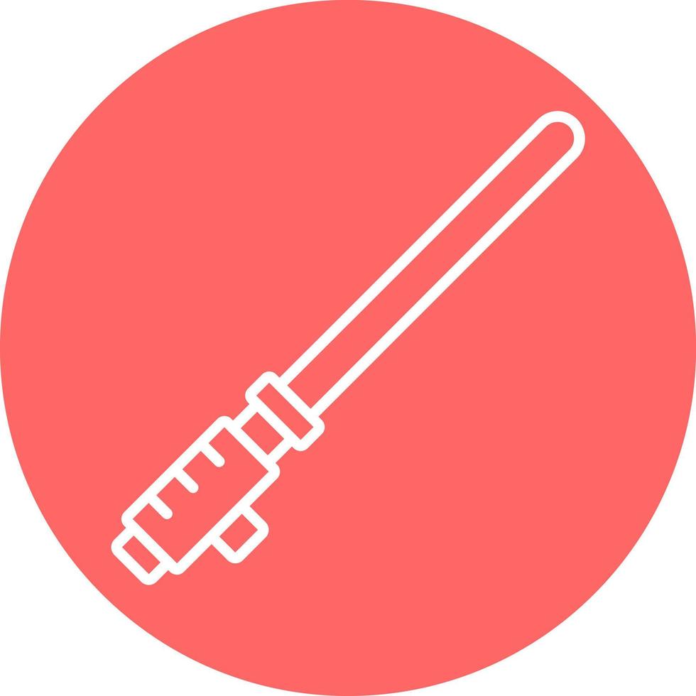 Light Saber Icon Style vector