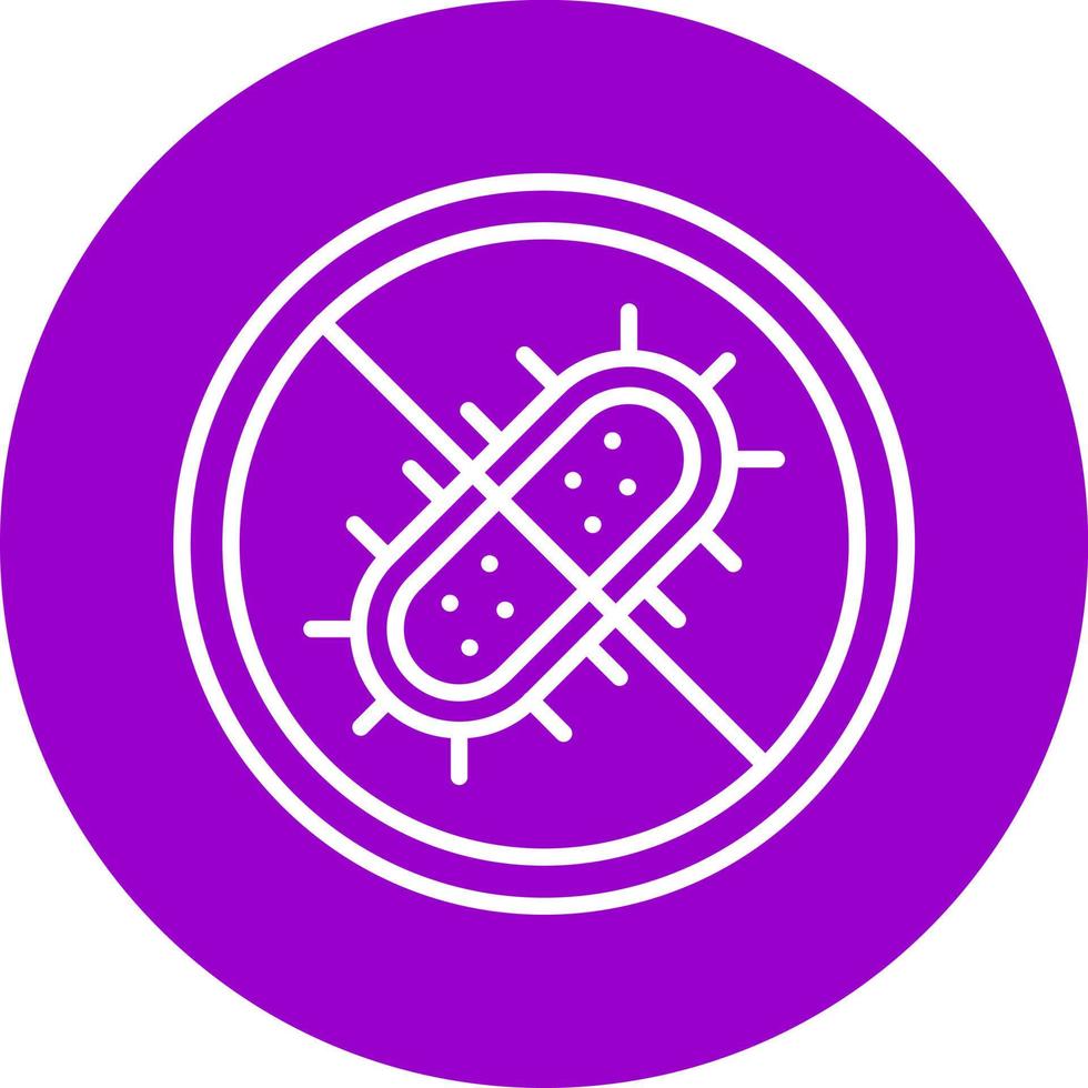 Antibacterial Fabric Icon Style vector