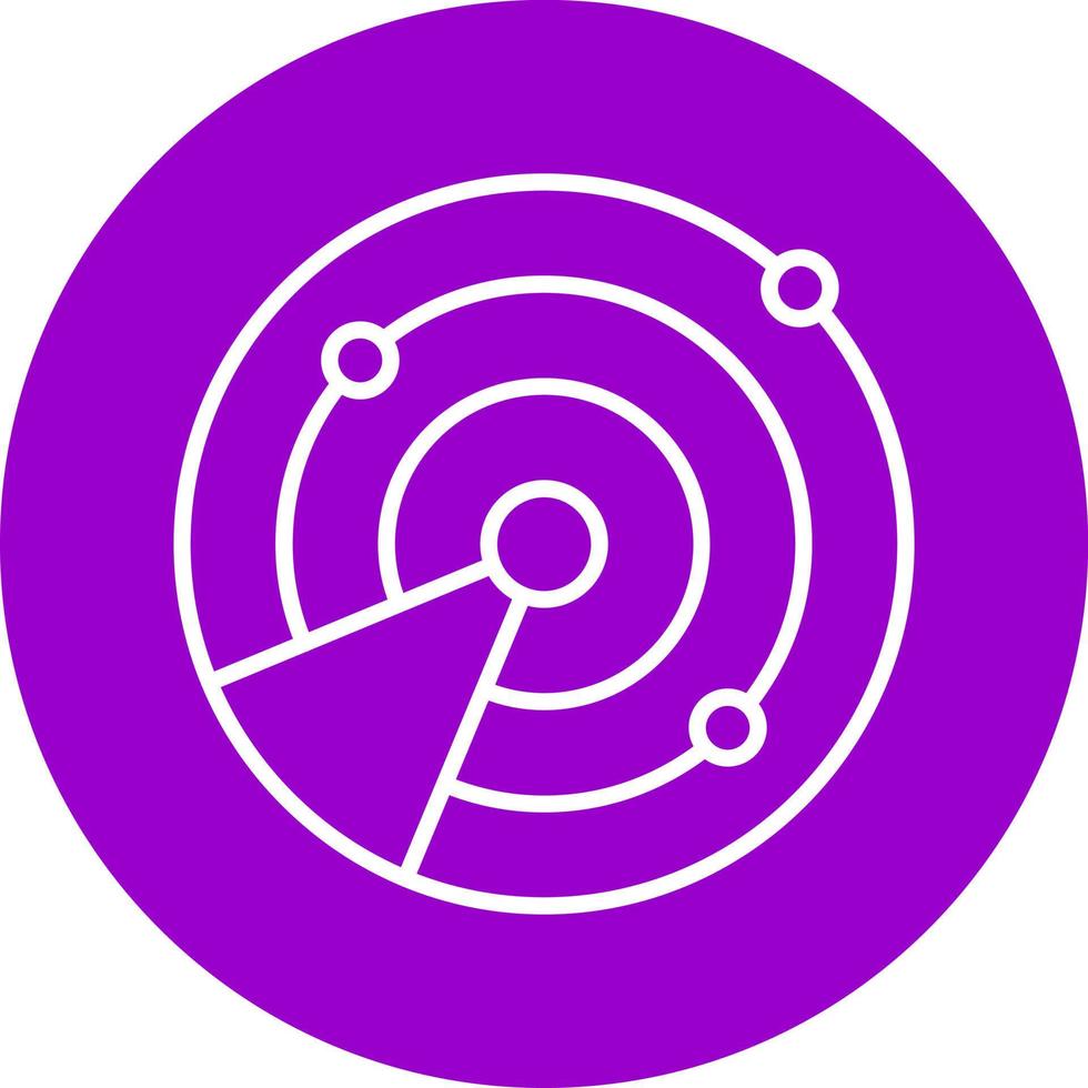 Radar Icon Style vector