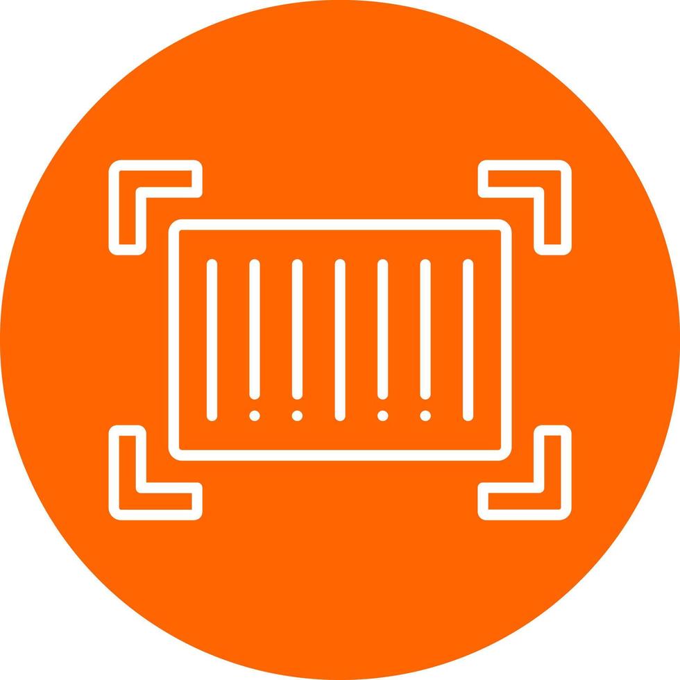 Barcode Icon Style vector