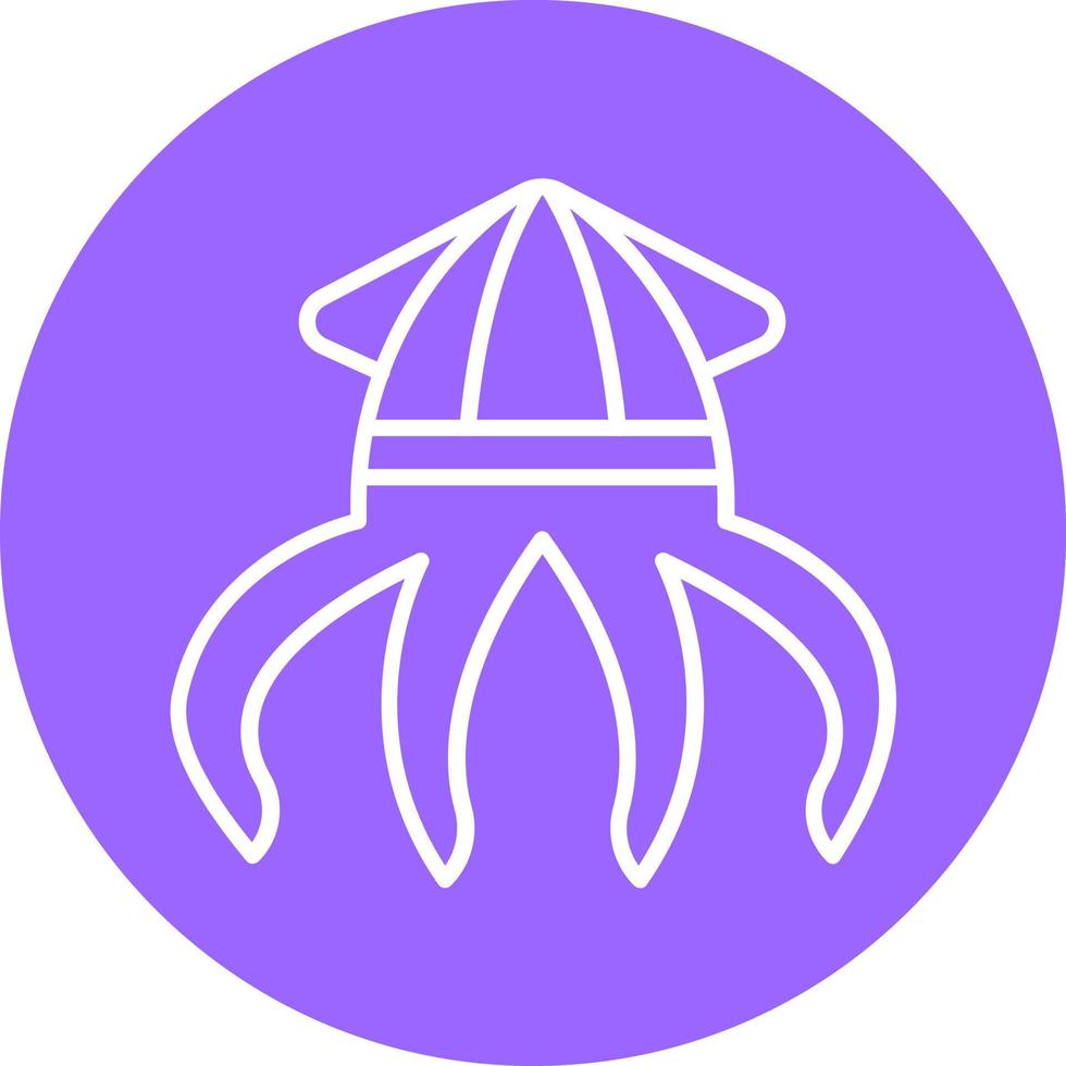 Squid Icon Style vector