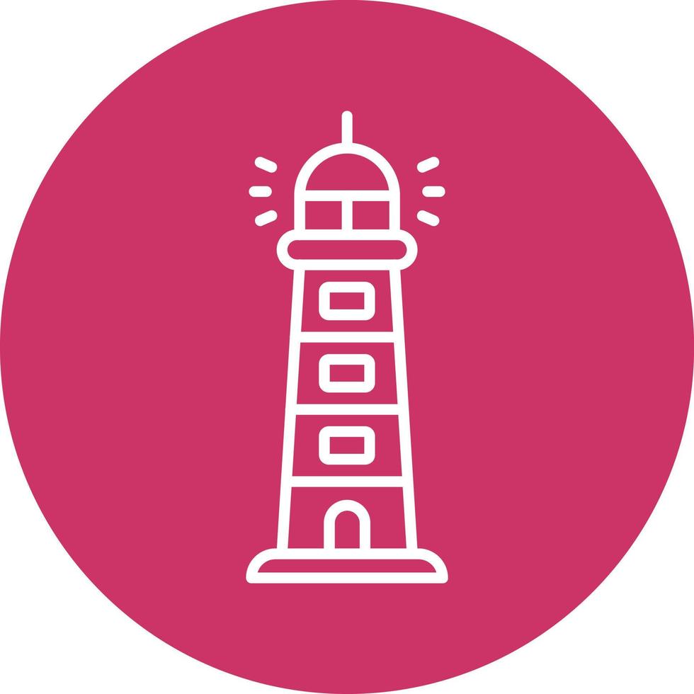 Lighthouse Icon Style vector