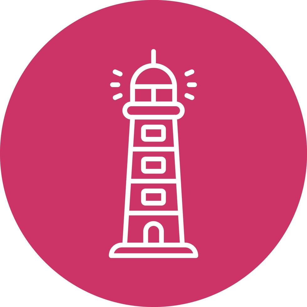 Lighthouse Icon Style vector