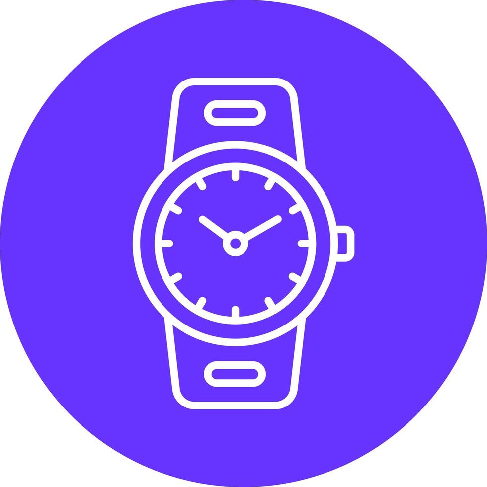 Wristwatch Icon Style vector