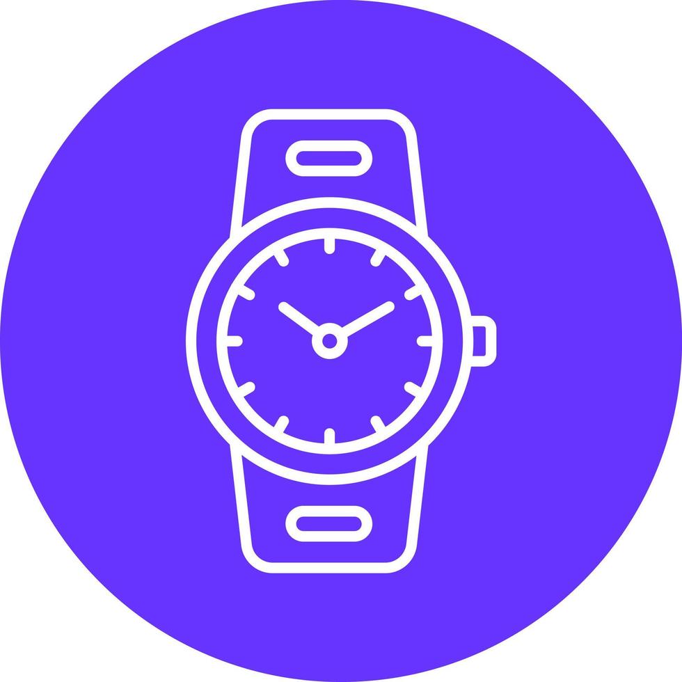 Wristwatch Icon Style vector