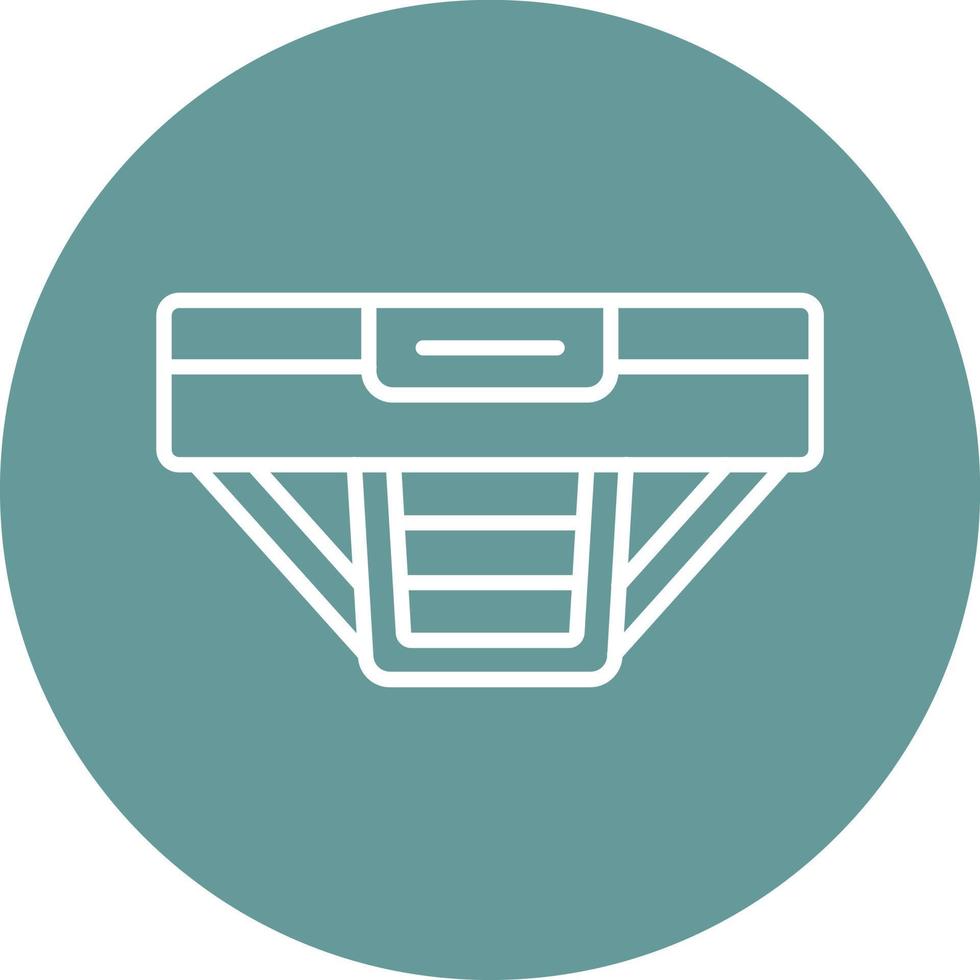 Jockstrap Icon Style vector