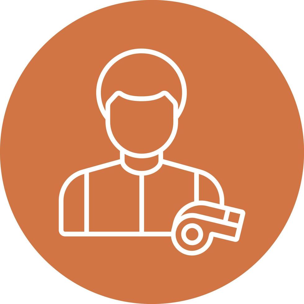 Referee Icon Style vector