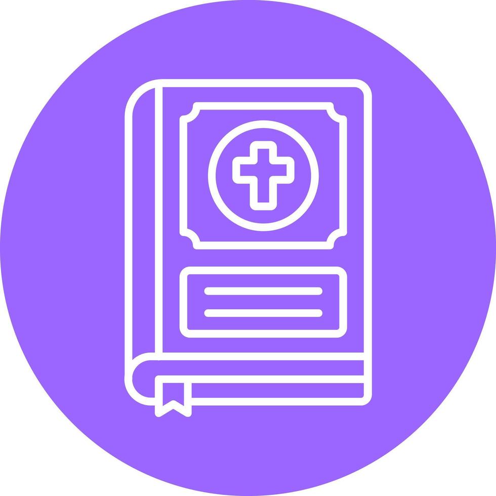 Bible Icon Style vector