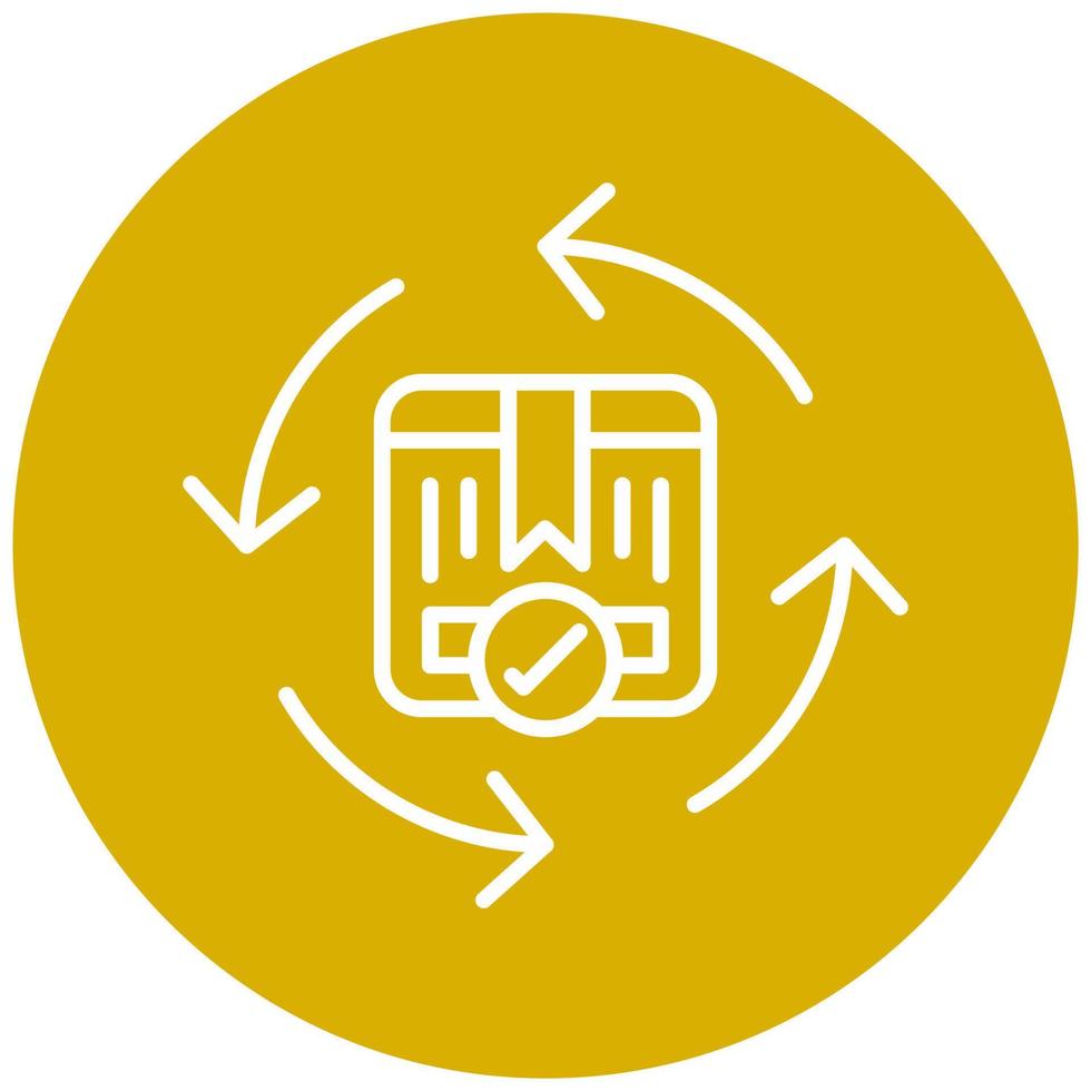 Continuous Delivery Icon Style vector