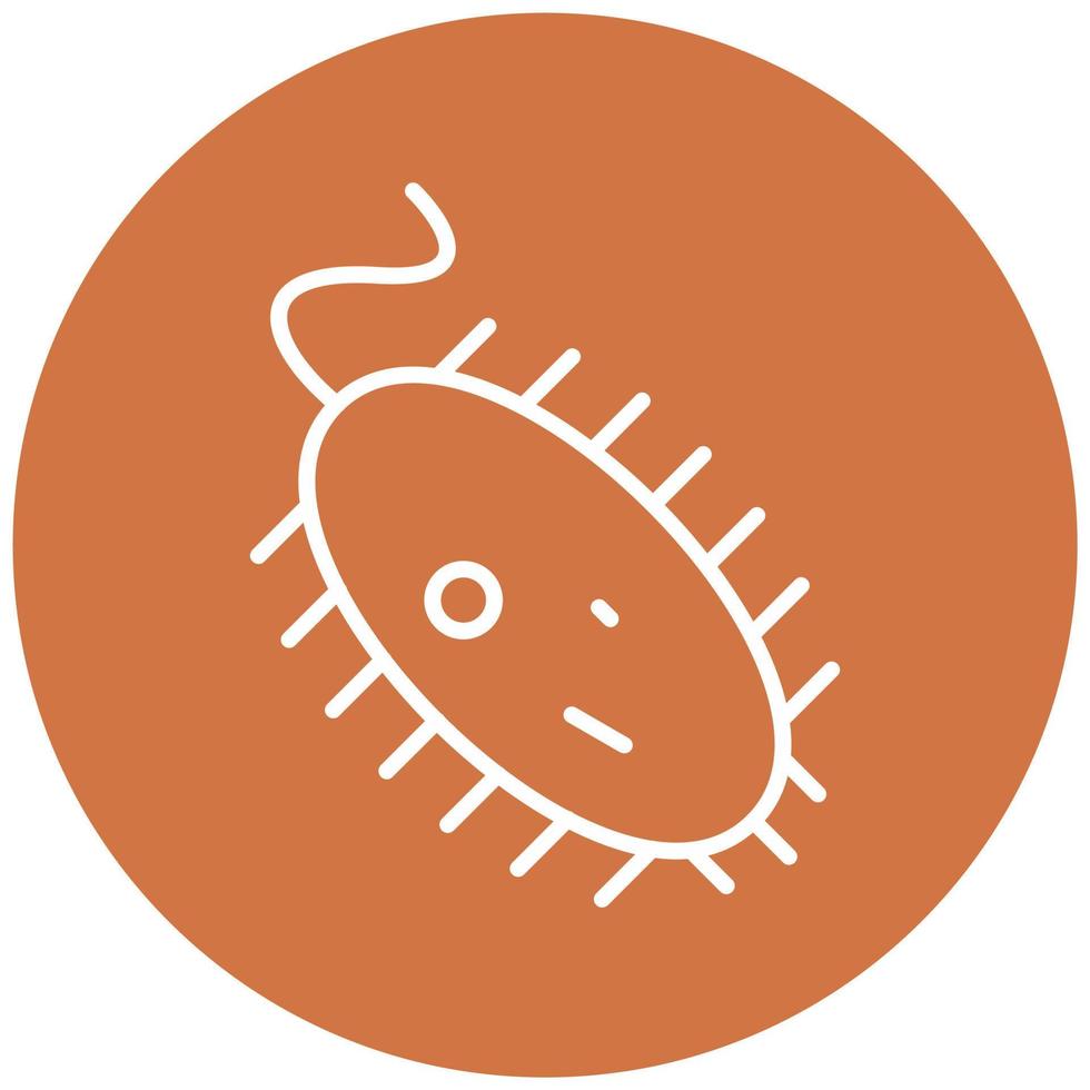 Microbe Icon Style vector