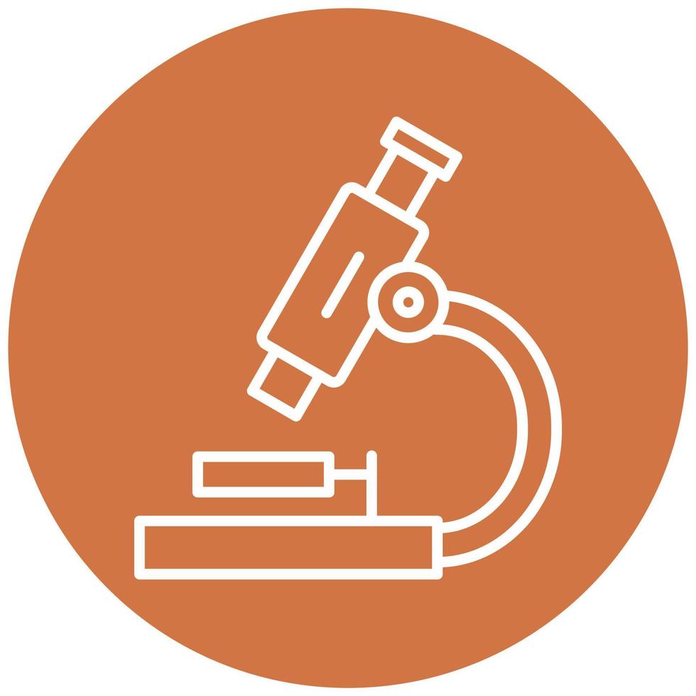 Microscope Icon Style vector