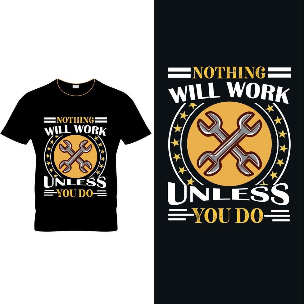 Labor day custom t shirt design vector