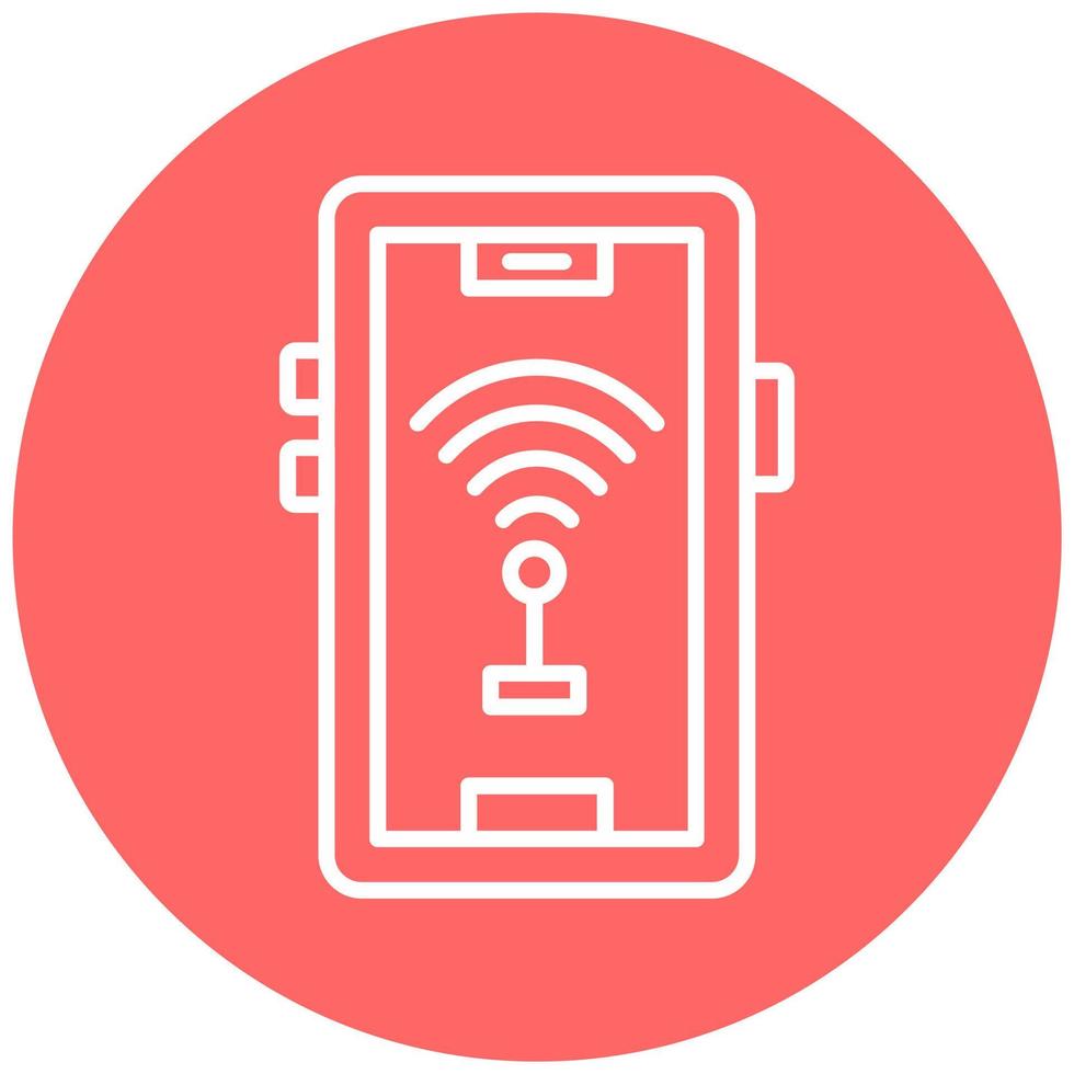 Wifi Tethering Icon Style vector