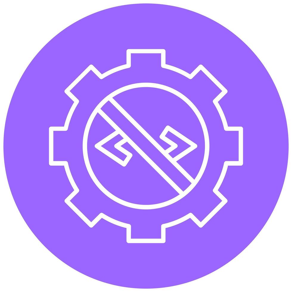 No Code Icon Style vector