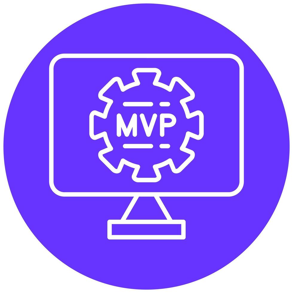 Mvp Icon Style vector