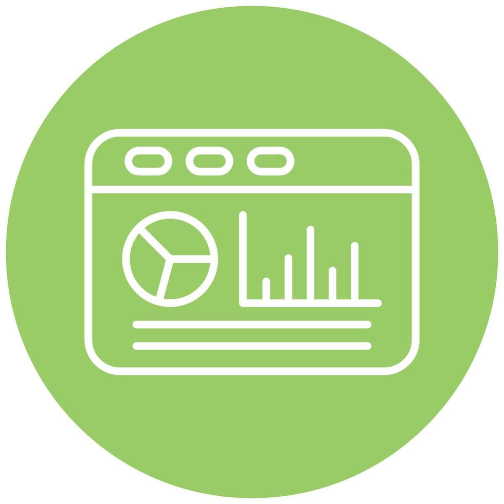 Dashboard Icon Style vector