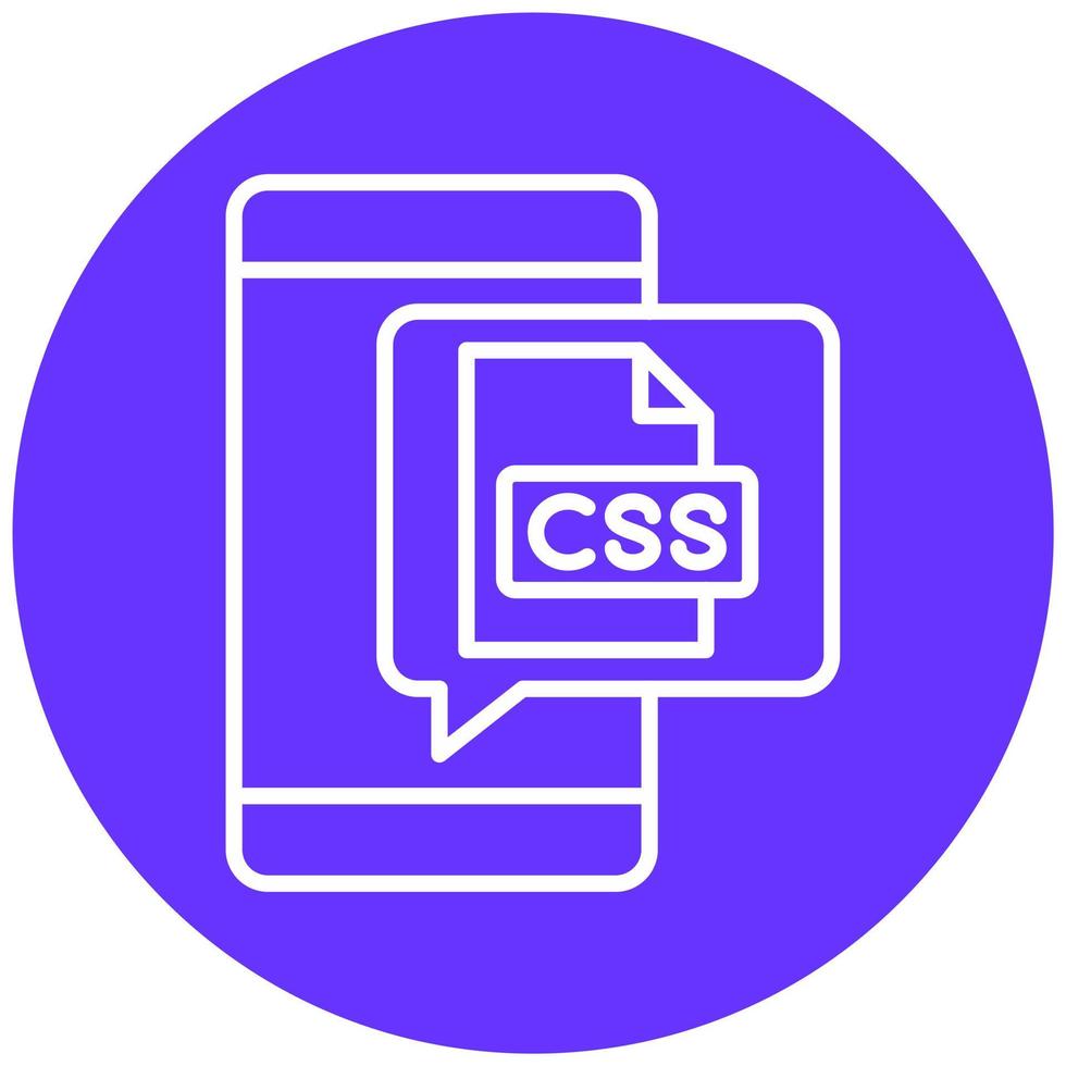 Css Icon Style vector