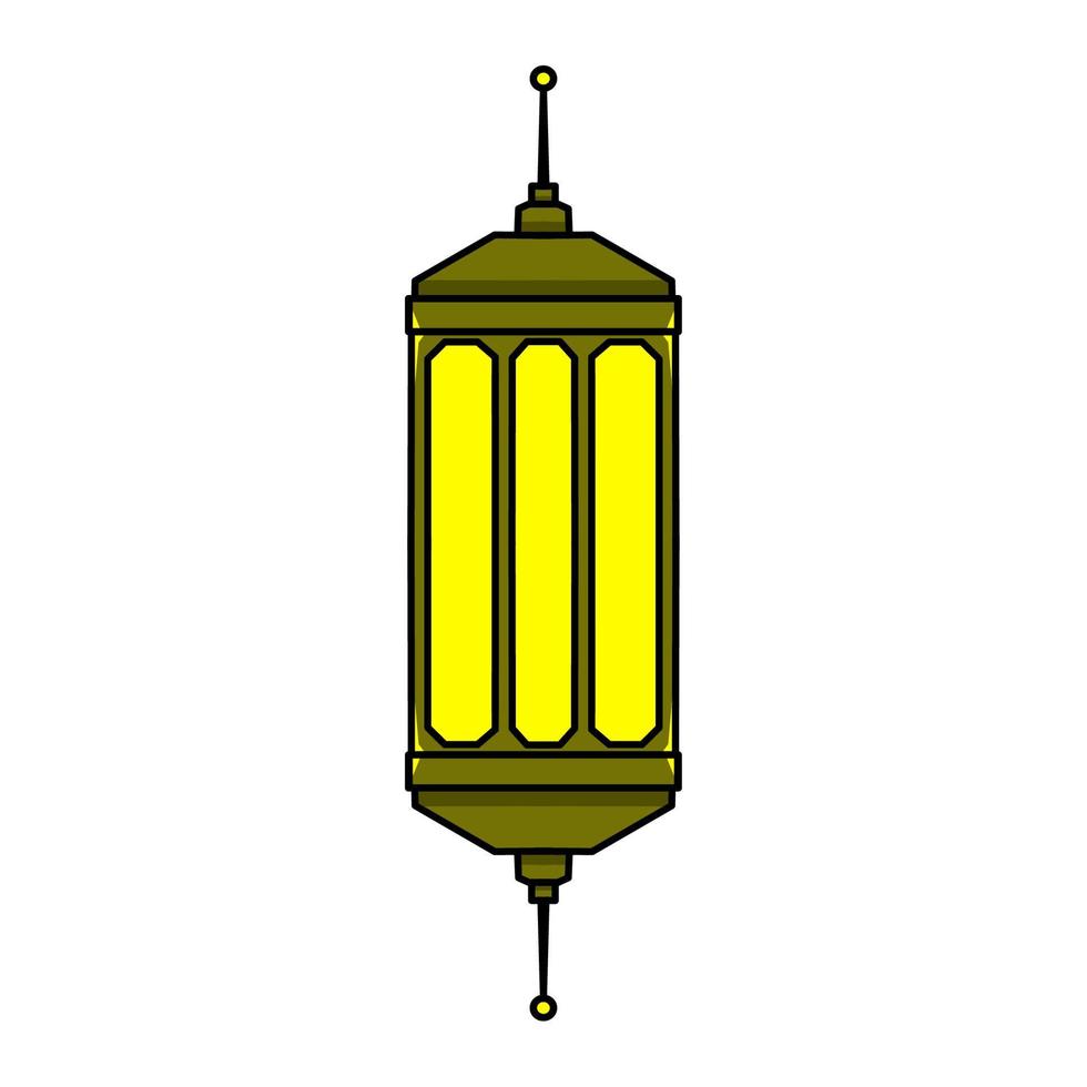 islámico linterna icono, ilustración de un linterna con un elegante concepto, adecuado para Ramadán y eid diseños vector