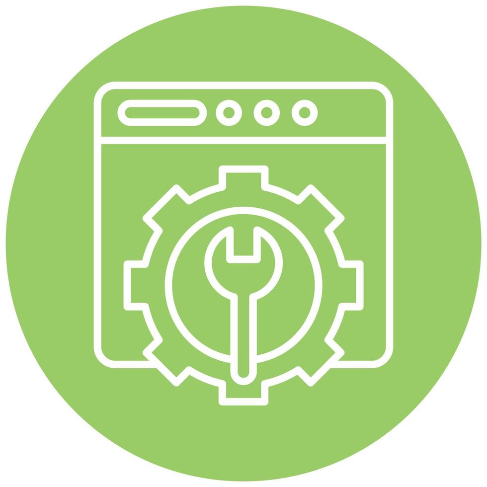 Customization Icon Style vector