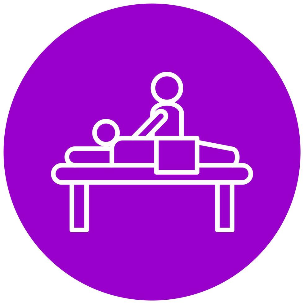 Massage Icon Style vector