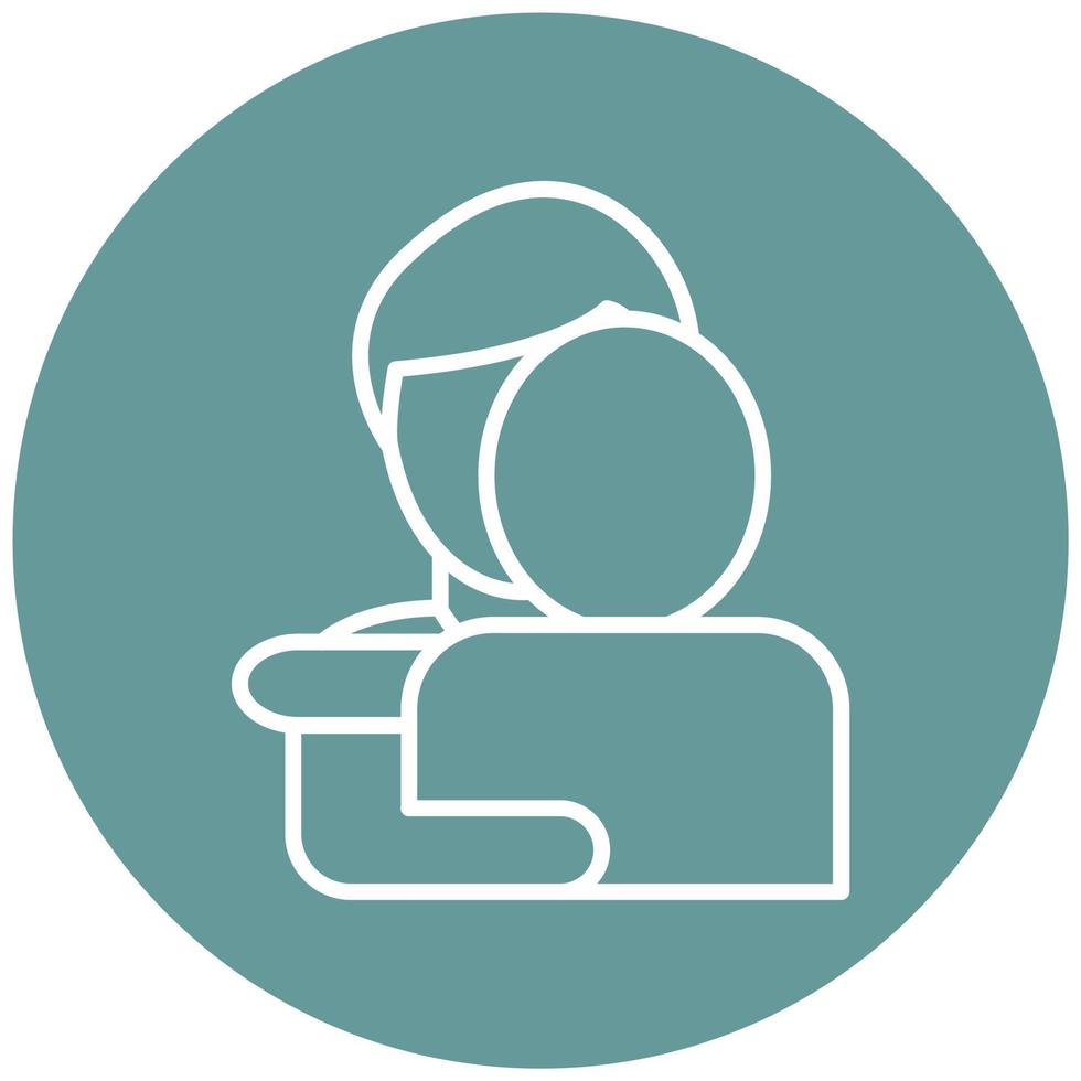 Hug Icon Style vector