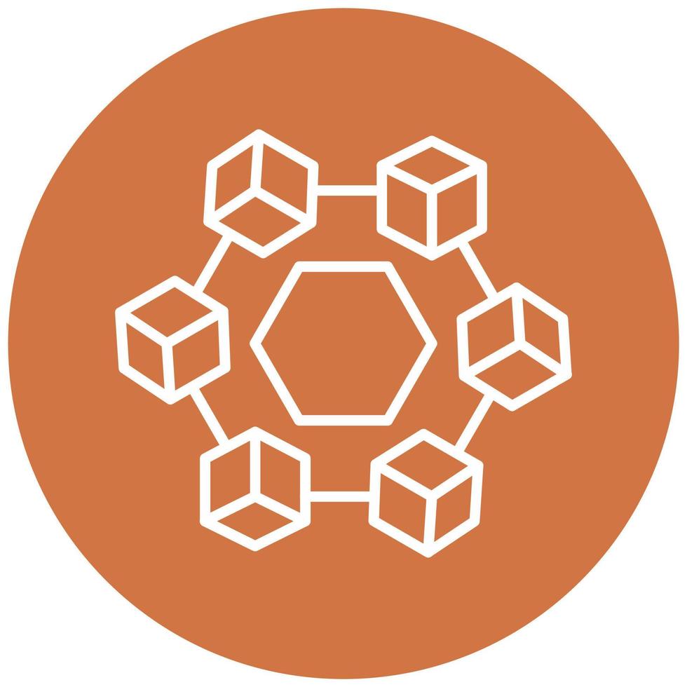 Modular Design Icon Style vector