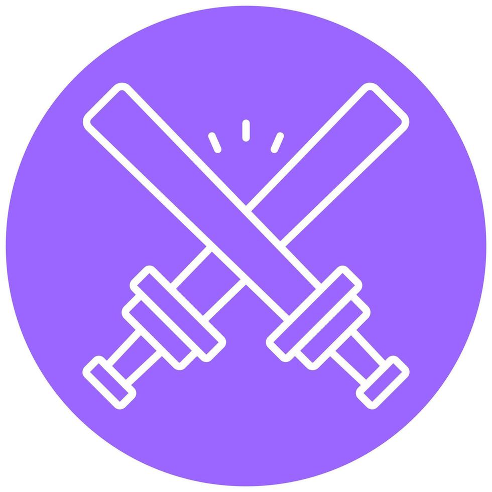 Glow Sticks Icon Style vector