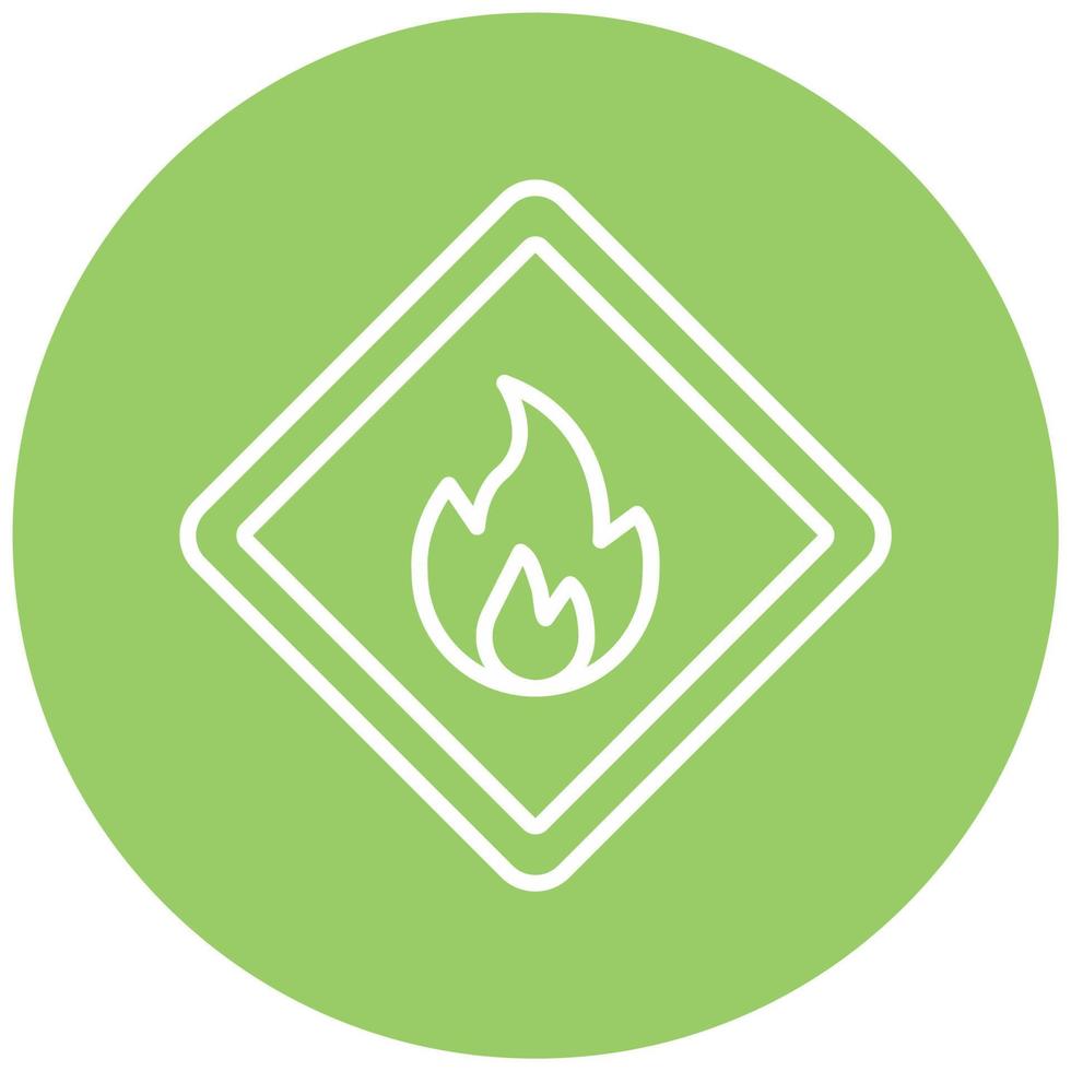 Fire Hazard Icon Style 22041491 Vector Art at Vecteezy