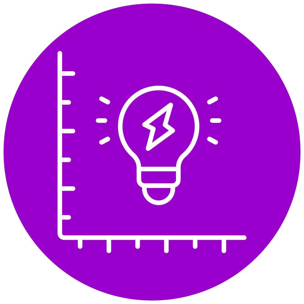 Luminous Efficacy Icon Style vector