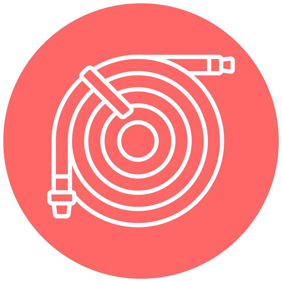 Garden Hose Icon Style vector