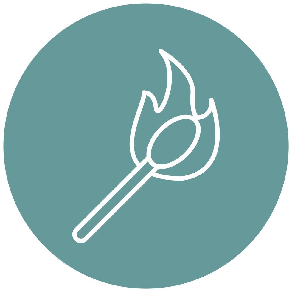 Fire Starter Icon Style vector