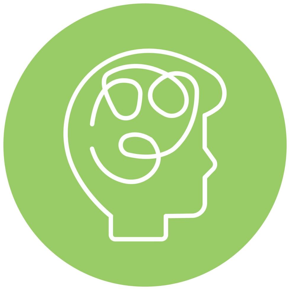 Mess Icon Style vector