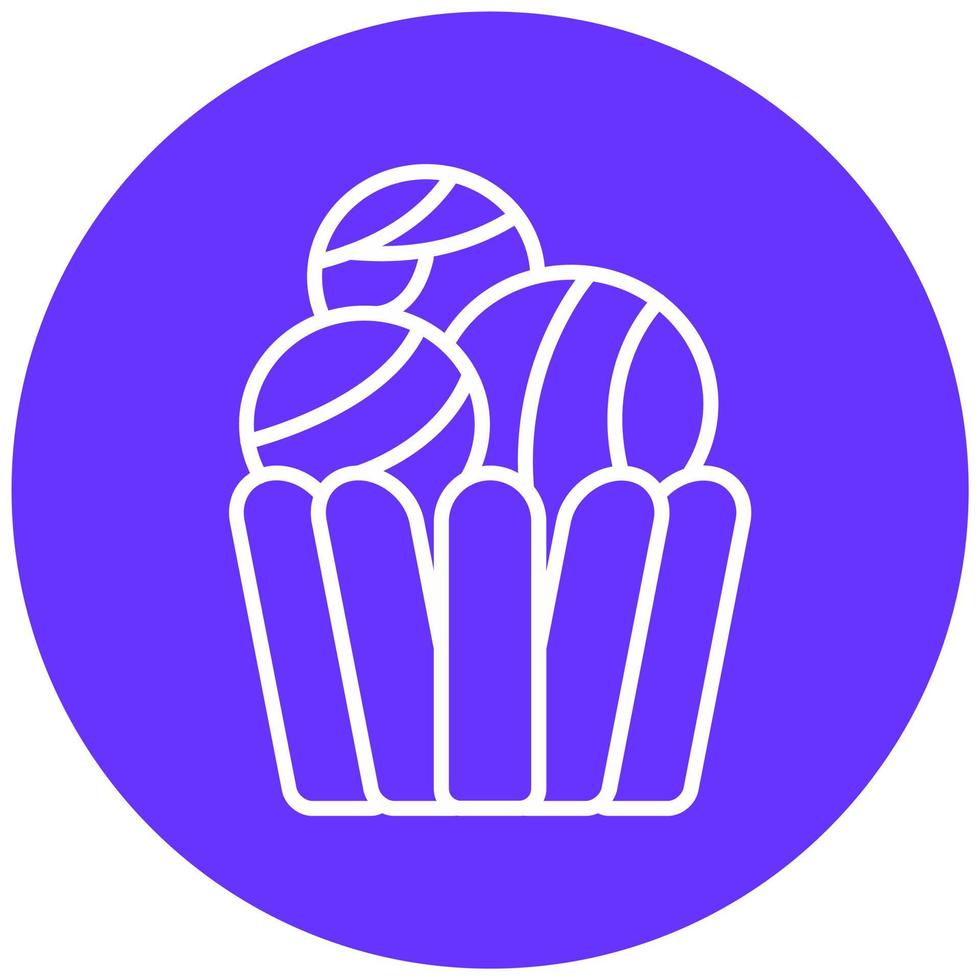 Brioche Icon Style vector