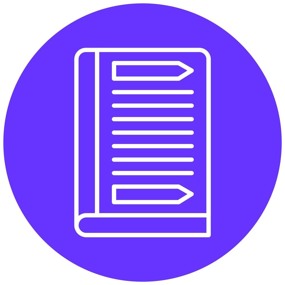 Guide Icon Style vector