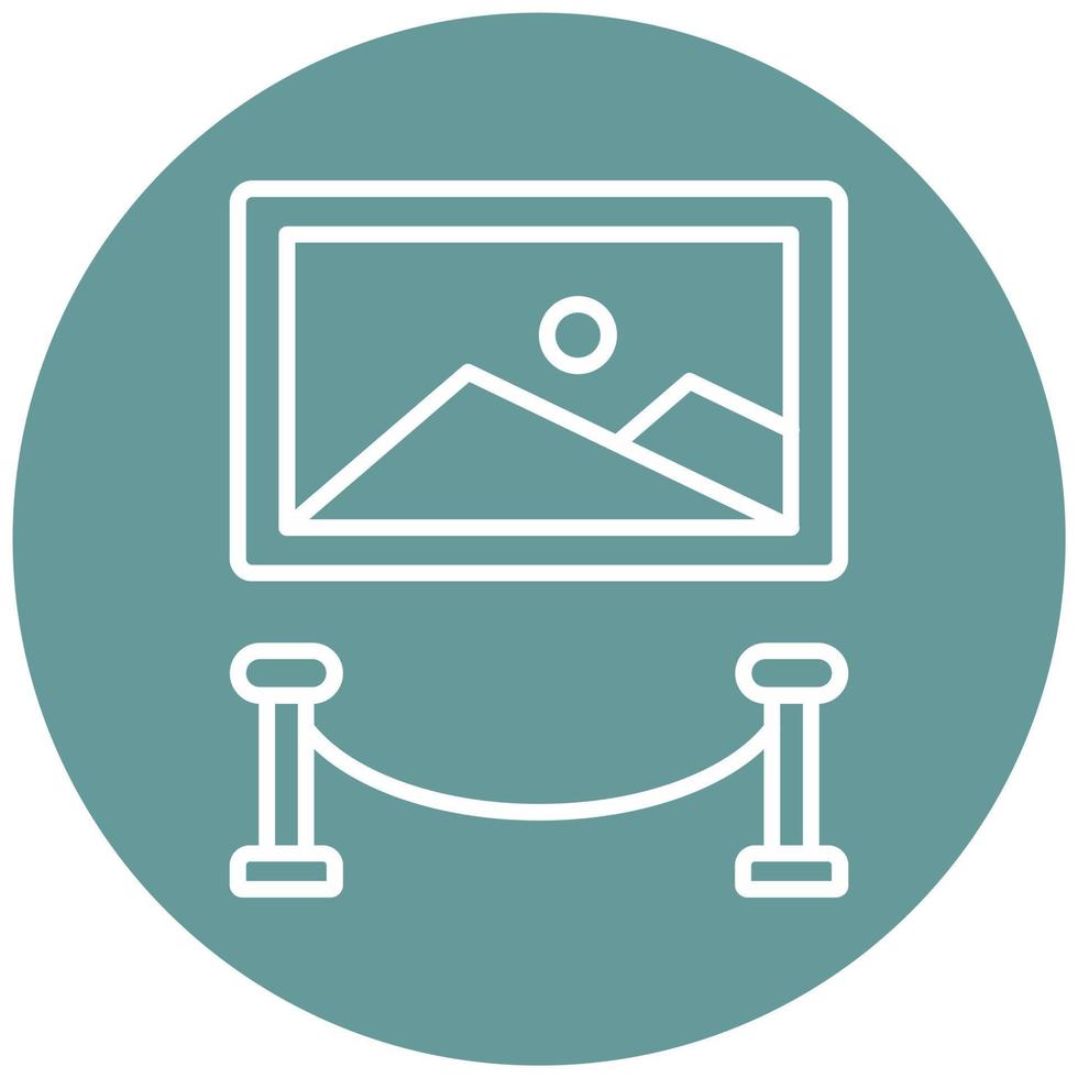 Exhibition Icon Style vector
