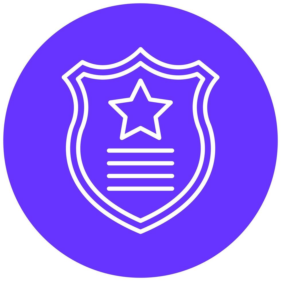 Law Enforcement Icon Style 22042193 Vector Art at Vecteezy