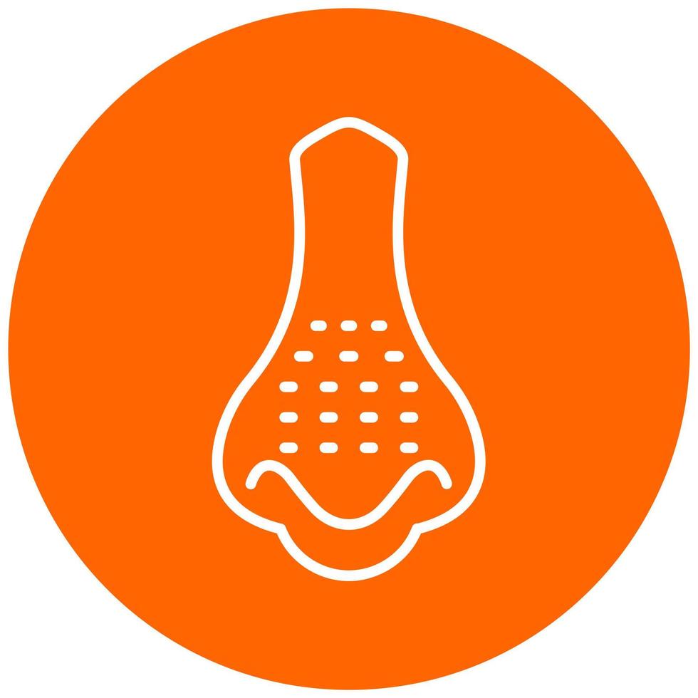 Blackhead Icon Style vector