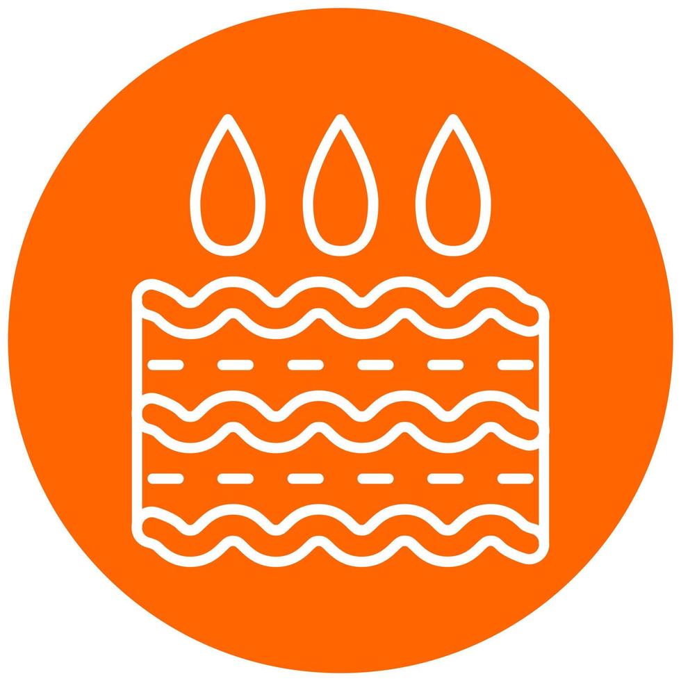 Absorption Icon Style vector