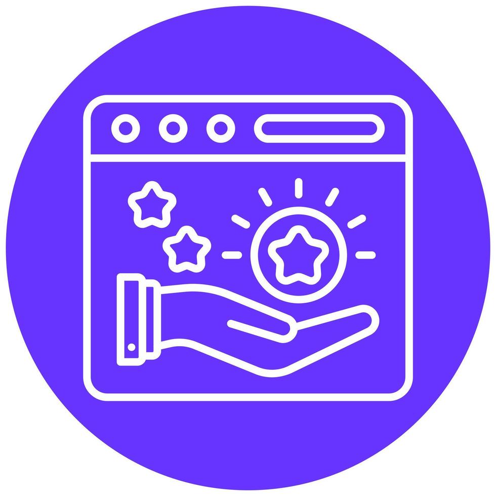 Earn Point Icon Style vector