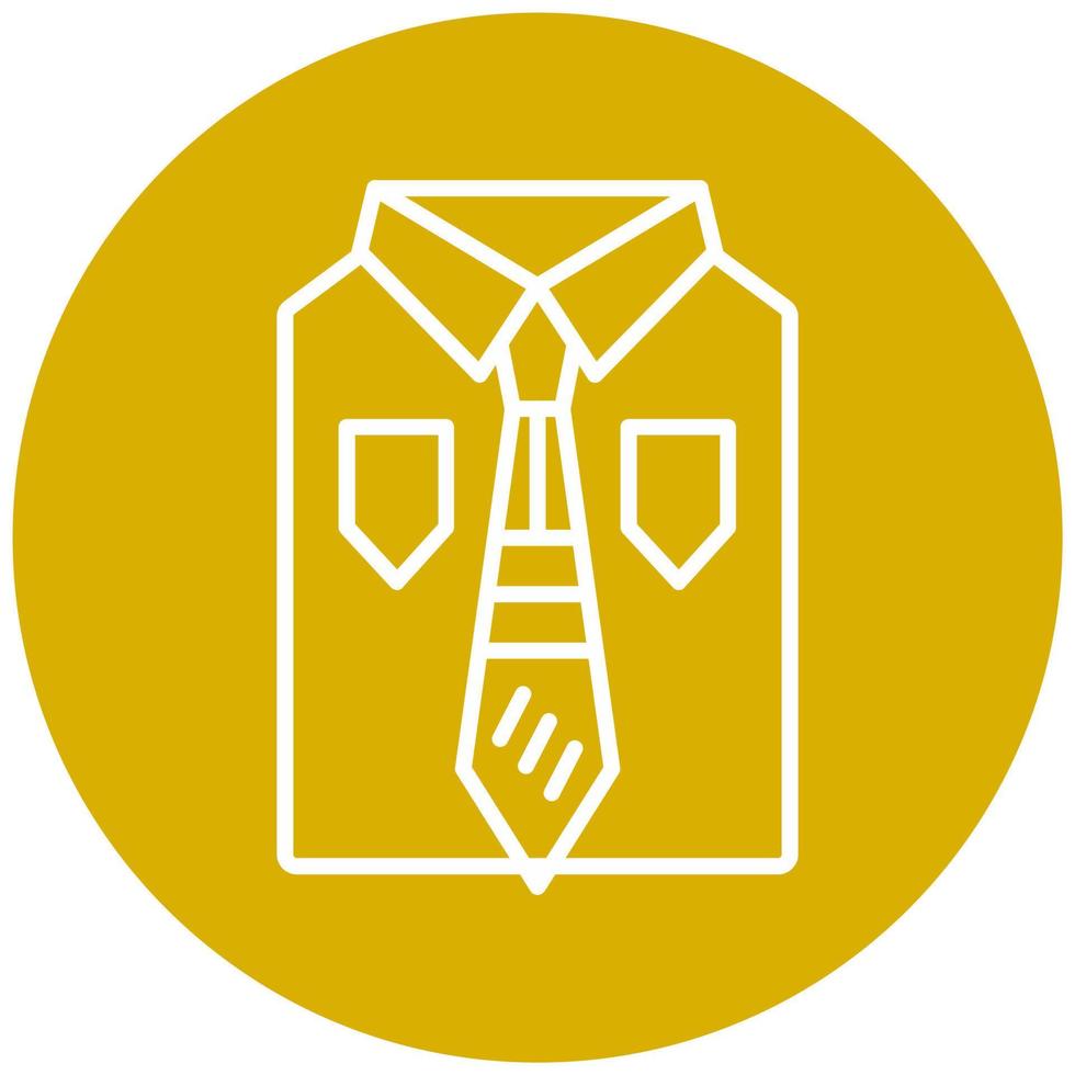 Dress Code Icon Style vector