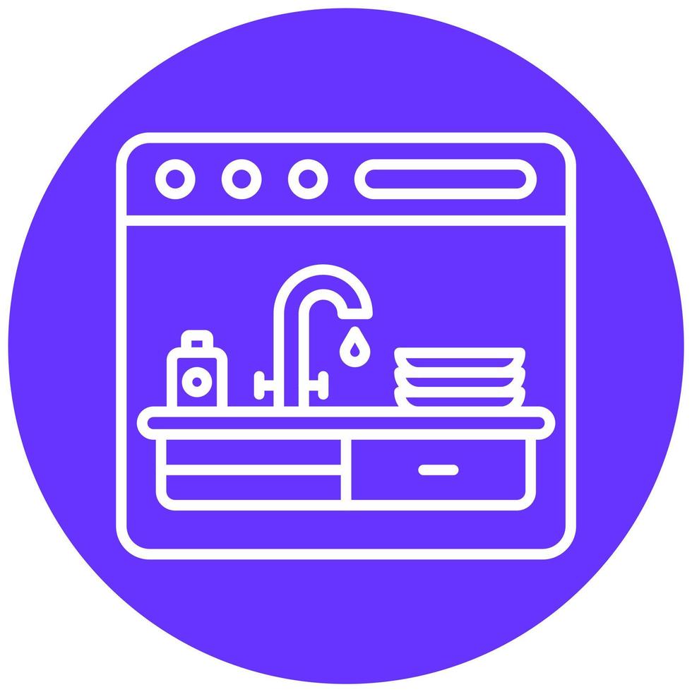Kitchen Icon Style vector