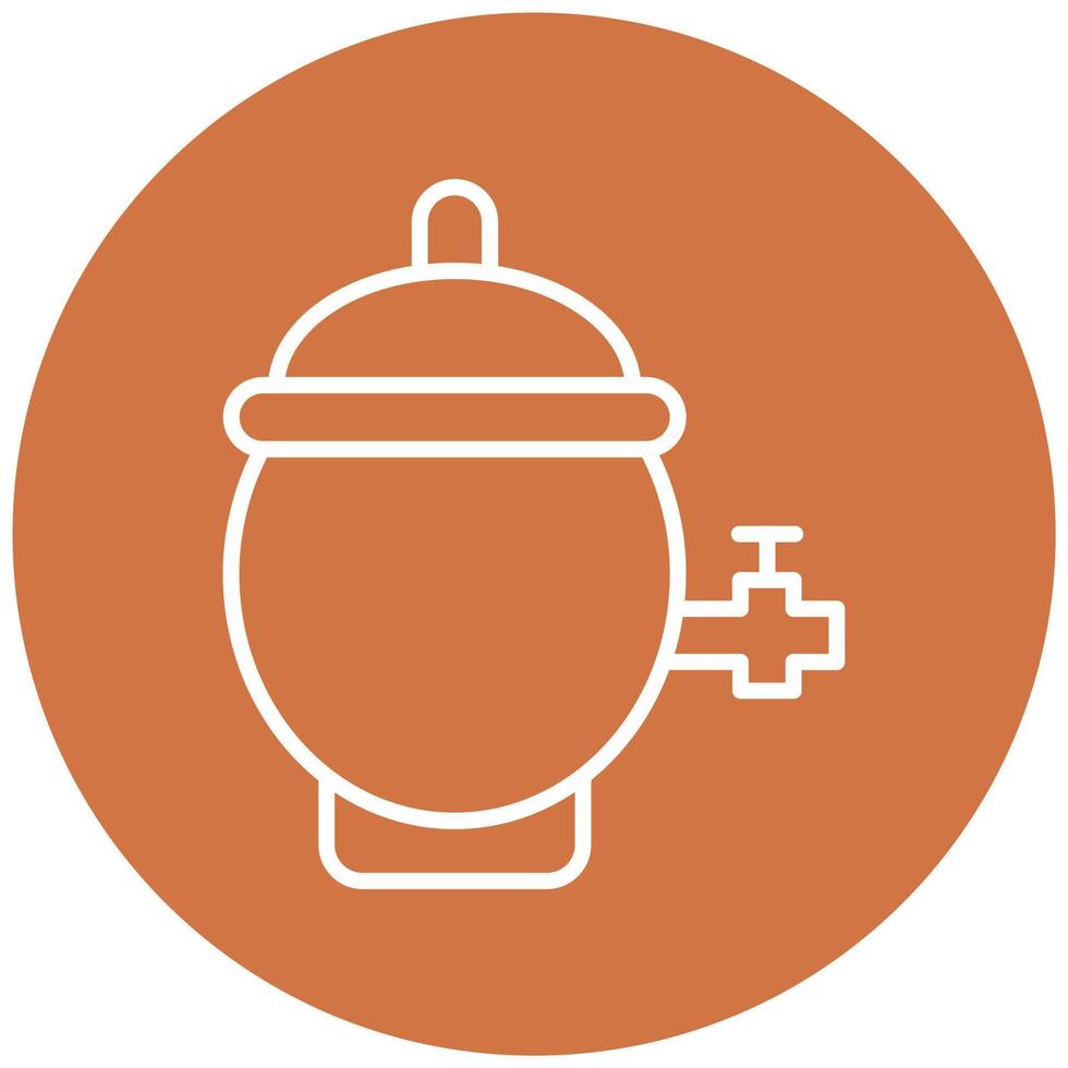 Desiccator Icon Style vector