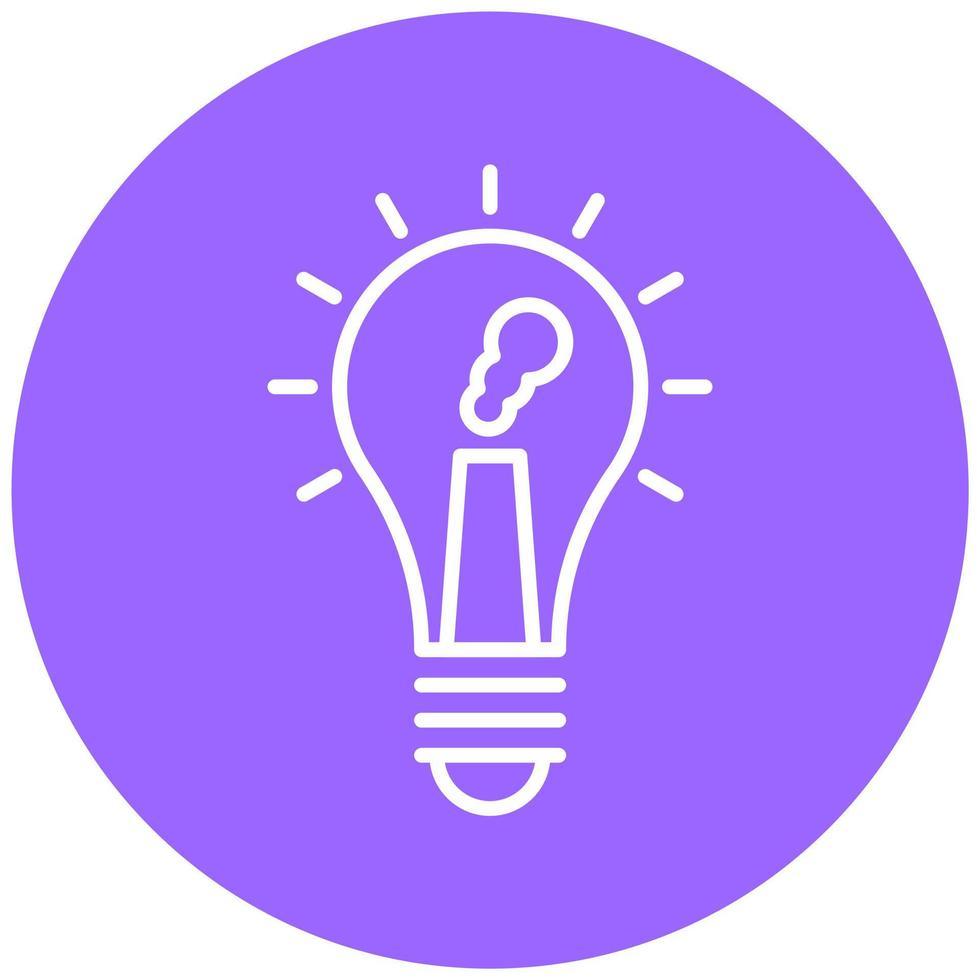 Light Pollution Icon Style vector